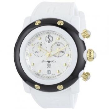 Reloj Glam Rock Mujer GR62109 Blanco Ø 46 mm Unisex