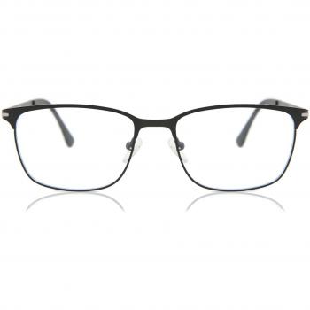Gafas Anti-Azules Cuadrado Montuta Completa Metálico Negras Armazones para Hombre - SmartBuy Collection