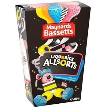 Bassetts Liquorice (Licorice) Allsorts 460g / 16.2oz Carton
