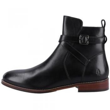 Hush Puppies Cassidy Women's Black Suede Ankle Boot