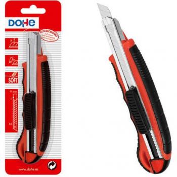 Cutter DOHE con Guía de Acero Inoxidable - Cuchillas Tronzables - Sistema de Bloqueo de Cuchilla