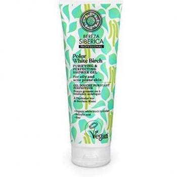 Polar White Birch. Purifying & perfecting shower gel