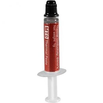 Mars Gaming MT0 Pasta Térmica para PC, 1g, Alto Rendimiento de Disipación, Viscosidad 12500, Temperatura Operativa 30-280 Grados