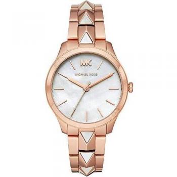 Michael Kors Reloj Analógico para Mujer de Cuarzo con Correa en Acero Inoxidable MK6671