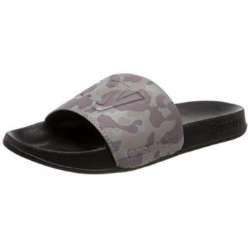 Superdry Reflective Pool Slide, Chanclas para Mujer, Gris
