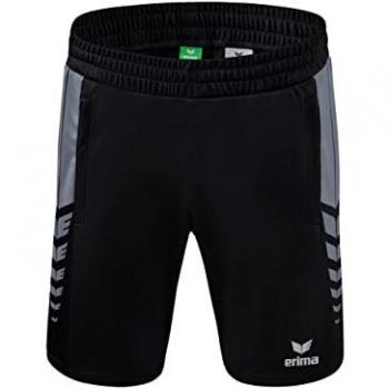 Erima Men's Six Wings Worker Shorts - Black - 3XL