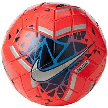 NIKE NK STRK-FA19 Balones de fútbol de Entrenamiento, Unisex-Adult, Laser Crimson/Black/Metallic Silver, 3