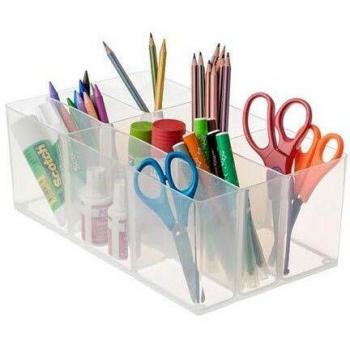 Archivo 2000 RUB9-DIV5CCSTP - Bandejas para cajas, color cristal