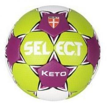 Select Keto - Balón de balonmano, verde y lila