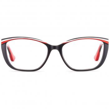Etnia Barcelona ARLES BKRD Gafas Recetadas para Mujer Negras con armazones de 54 mm
