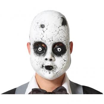 Máscara de Monstruo Blanco con Ojeras
