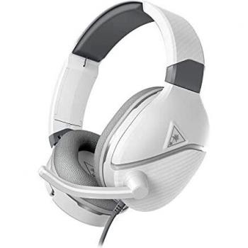 Turtle Beach Recon 200 Blanco Auriculares de Juego Amplificados - PS5, PS4, Xbox Series X|S, Xbox One, Nintendo Switch y PC