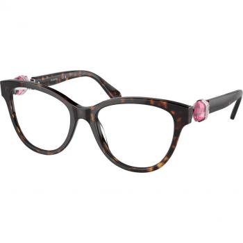 Swarovski SK2004 1002 Women’s Eyeglasses Tortoiseshell Cat Eye Frame Size 54 - Blue Light Block Available