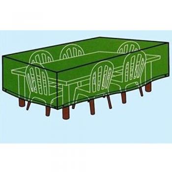 Cubierta de PVC para mesa rectangular con sillas 173x215x90 cm