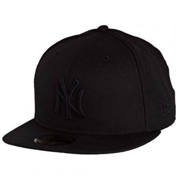 New Era 59FIFTY Black on Black New York Yankees Cap