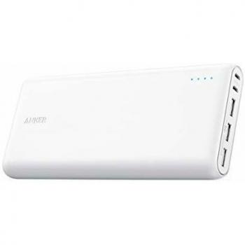 Anker PowerCore 26800mAh Bateria externa Power Bank con entrada doble, 3 puertos USB para iPhone X 8 8Plus 7 6s 6 Plus, iPad, Samsung Galaxy, Android y otros teléfonos inteligentes