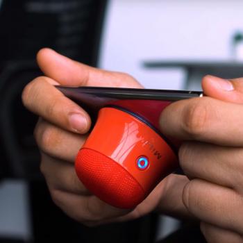 Altavoz Bluetooth Magnético Ultron Mag Soundmate Portátil Rojo 3W (8h Batería Recargable)