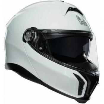 Casco AGV Tourmodular Solido MPLK Stelvio Blanco