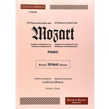 25 piezas que Mozart tocaba y compuso en su infanc
