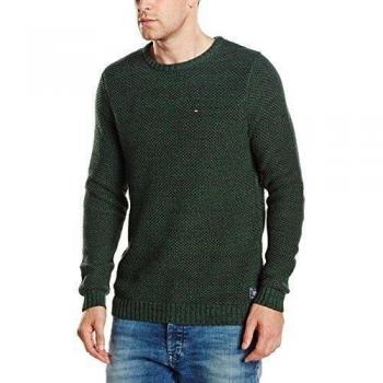 Tommy Hilfiger Gabriel Cn Sweater L/S Jersey, Eden-PT, L para Hombre