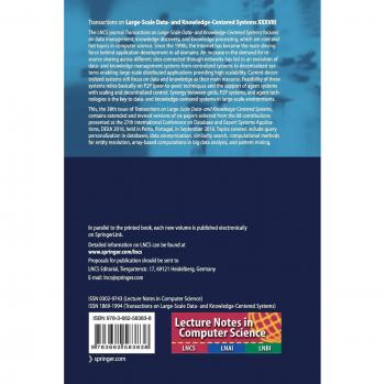 Transactions on Large-Scale Data- and Knowledge-Centered Systems XXXVIII: Special Issue on Database- and Expert-Systems Applications