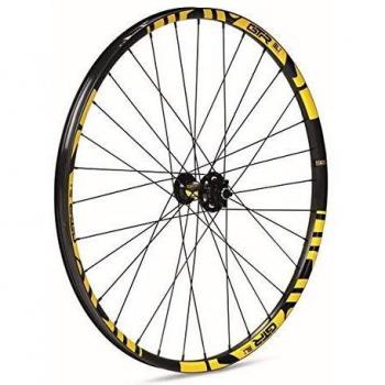 GTR GTR-SL Rueda delantera para MTB, unisex adulto, amarillo, 29 x 23 mm