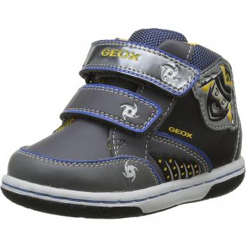 Geox B Flick Boy D, Botines de Senderismo Bebé-Niñas, Gris (Dk Grey/Royal C0071), 20