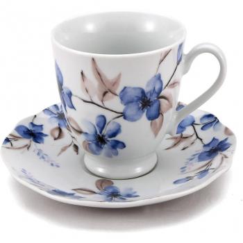 Brunchfield Kingston - Set 4 piezas para té en en porcelana, 200 ml