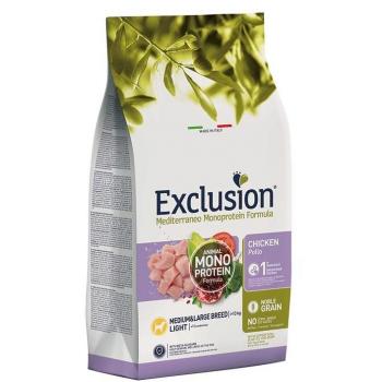 Exclusion Mediterraneo Monoprotein Noble Grain Light de Pollo para Perros Medianos y Grandes
