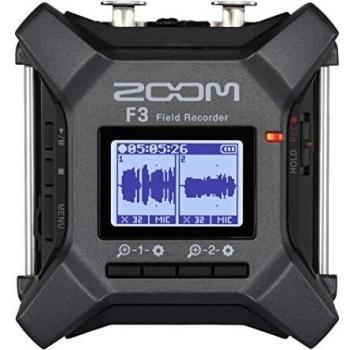 Zoom F3 - multitrack field recorder de 2 pistas - 32 bit