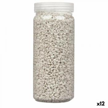 Piedras Decorativas Grises para Iluminación Exterior 2 - 5 mm 700 g (12 Unidades)