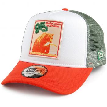New Era California Bear 940 AF Trucker Ne Sfp Gorra, Unisex Adulto, White, Talla Única