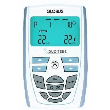 Electroestimulador Muscular Globus Duo TENS - 2 Canales, 20 Programas para Tratamiento del Dolor