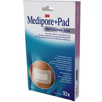 Medipore+Pad Dressings 10x15cm - Pack of 10