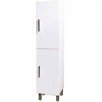 Mueble de baño Ondee Montecarlo - Columna 30 cm - Blanco lacado brillante - Entregado montado