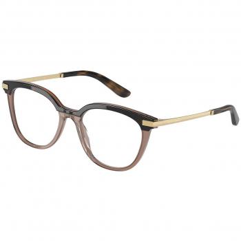 Dolce & Gabbana DG3346F Asian Fit 3256 Armazones para Mujer Marrones