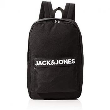 Jack & Jones JACJONES Backpack, Mochila para Hombre, Black, Einheitsgröße