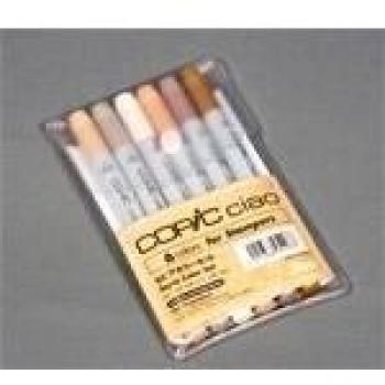 Too Copic Ciao FOR STAMPERS 6 color set sepia color] [HTRC3