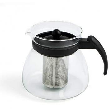Quid Tetera 1,2L Tapa de Plastico con Filtro INOX Serenia, 4.11 cm