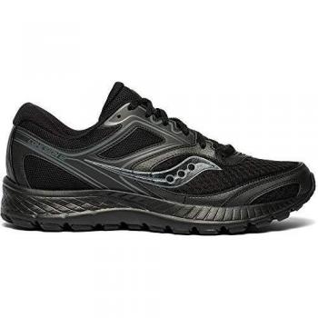 Saucony Cohesion 12 - Zapatillas de correr para hombre, color Negro, talla 42 EU