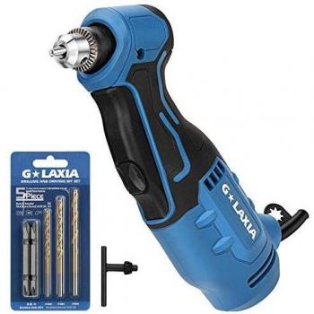 G LAXIA Professional Taladros angulares, 400W Velocidad variable