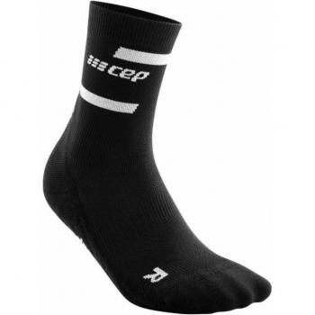 CEP Compression Run V4 Mid Cut Running Socks Men - Black - Size V