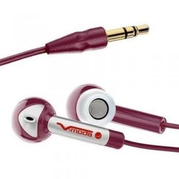V-MODA BF-ROUGE - Auriculares de botón, rojo