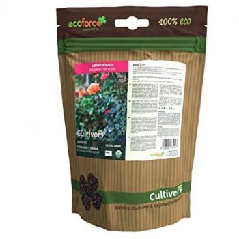 Abono Ecológico para Rosales y Trepadoras 250 g - Fertilizante 100% Orgánico que Potencia la Floración y Aroma de las Flores
