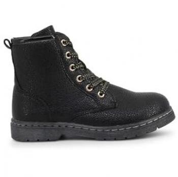 Botines Shone para niños 3382-042 negros