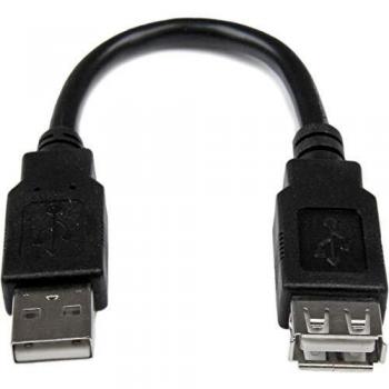 StarTech.com 1 ft USB to RS232 Serial DB9 Adapter Cable with COM Retention ICUSB232PRO