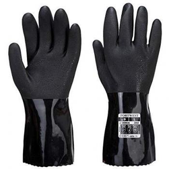 Portwest Mens ESD Guante guante de PVC antiestático paquete de 1 par