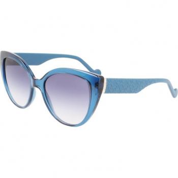 Liu Jo LJ758S 400 Women's Cat Eye Sunglasses Blue Size 54