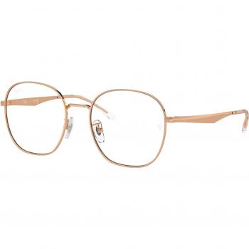 Ray-Ban RX6515D Asian Fit 3094 Armazones para Hombre Dorados, Lentes Recetadas, Ajuste Asiático