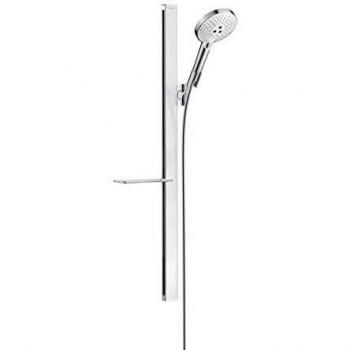 Hansgrohe 27648400 Cabezales de ducha, Blanco/Cromo
